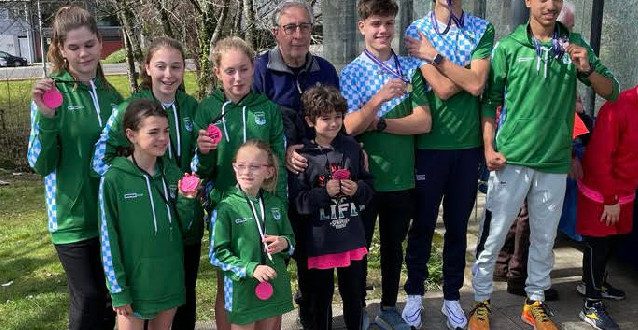 Oro Plata Y Bronce Para El Club Ferrol Atletismo En El XVI Campeonato